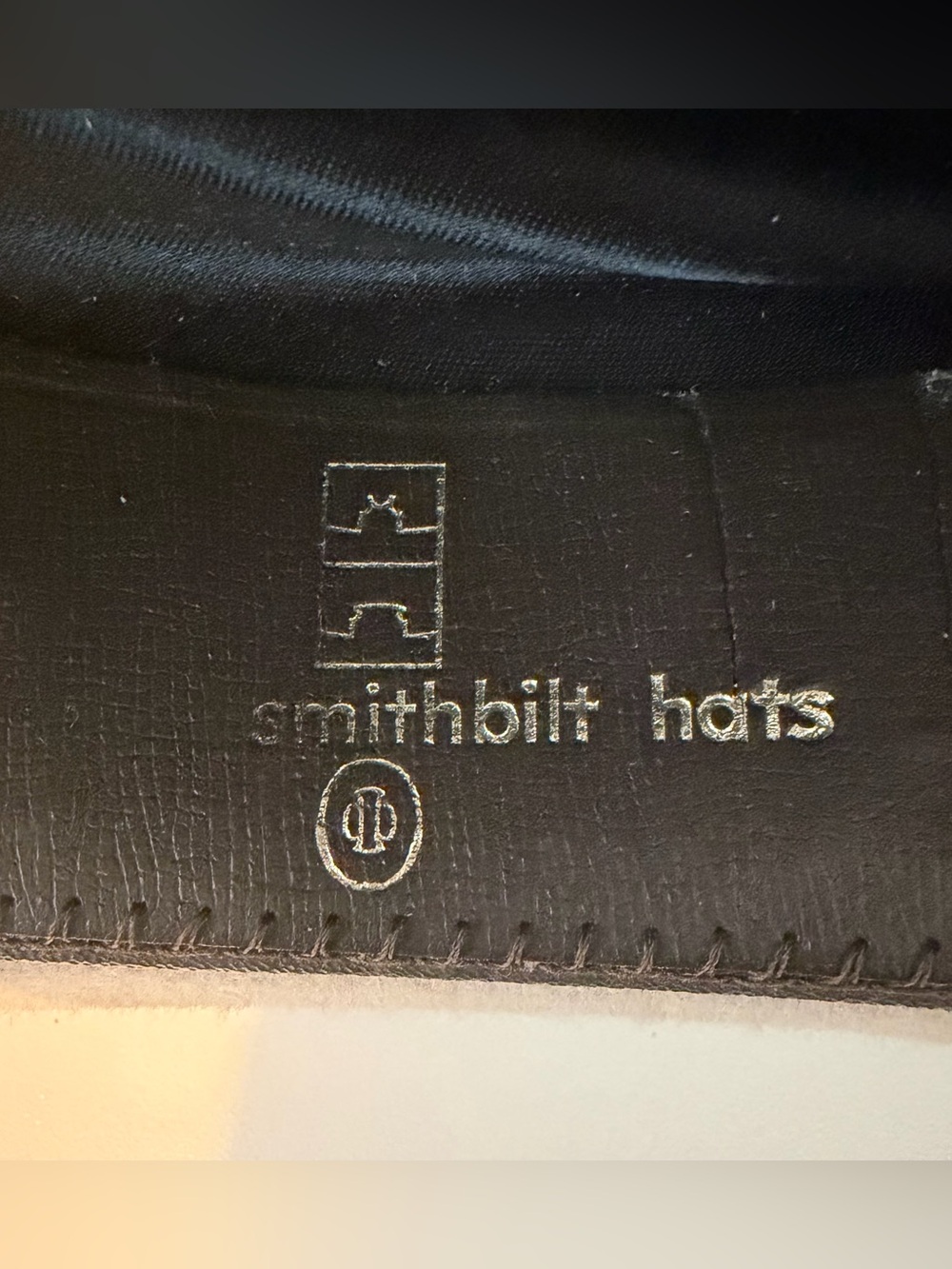 Smithbilt Hats Tan Light Grey Felt Material Cowboy Hat Nomad 7 1/4 size - Picture 8 of 12